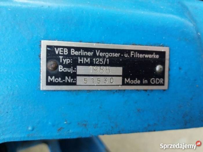 Silnik zaburtowy Forelle 75 HM 1251 1985 Rok produkcji 1985