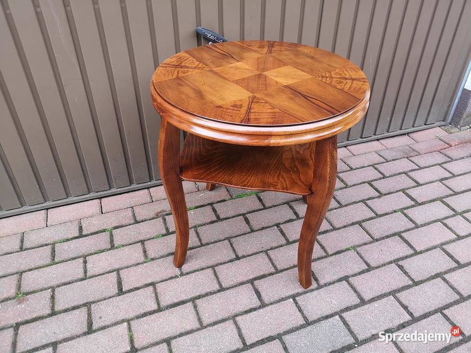 Stolik Ława Okrągły ARTDECO Unikat Antyk Stary Swarzędz