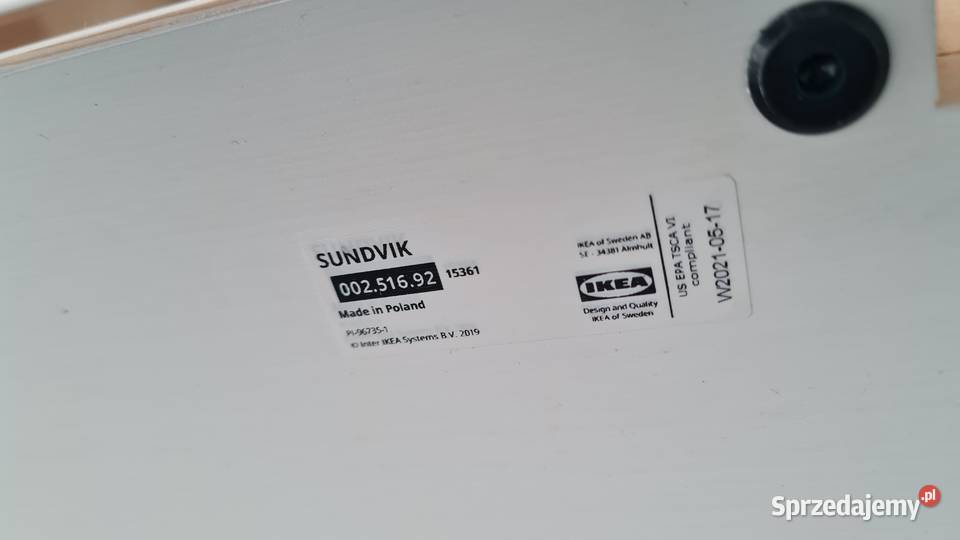 Łóżko rozkładane 130 SUNDVIK 80 x 200 i żyrandol 80cm Łóżka Zambrów