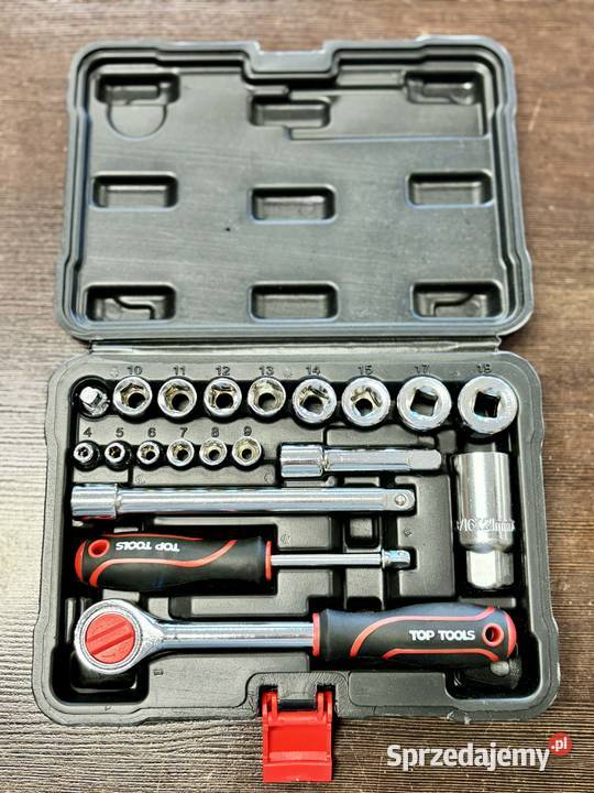 Zestaw kluczy nasadowych 14 38 20 38D520 Top warmińsko-mazurskie Elbląg sprzedam