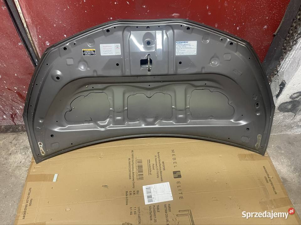 Toyota yaris maska kod lak 1g3 śląskie Piasek