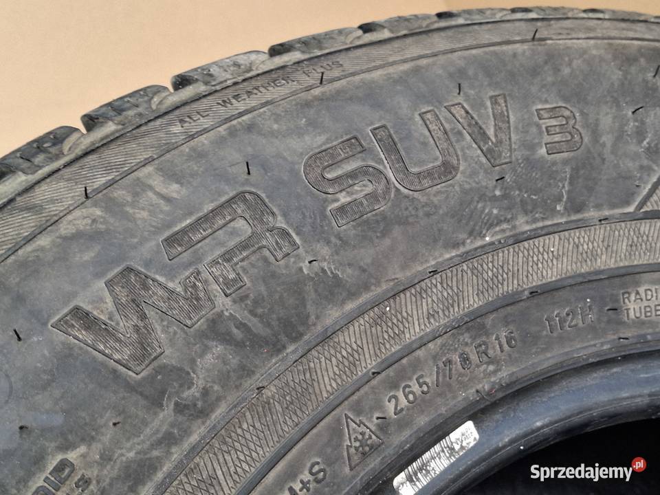 OPONY ZIMOWE NOKIAN WR SUV 3 26570R16 KOMPLET Bieleń