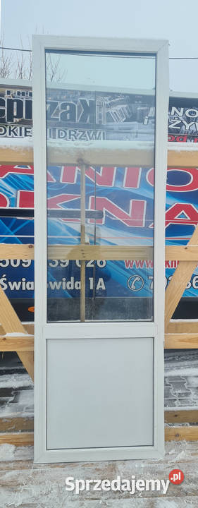 OKNO KacprzaK 69x218 FIX OKNA Używane Witryna lubelskie Lublin