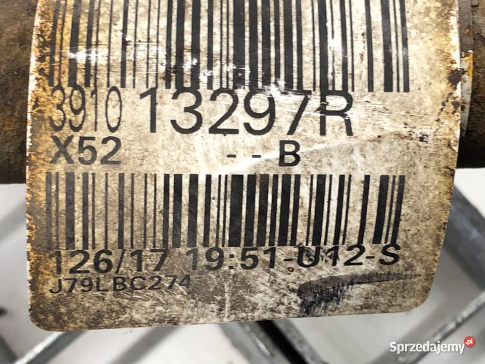 PÓŁOŚ LEWY PRZÓD DACIA SANDERO II 12 73 PRZEGUB osobowe