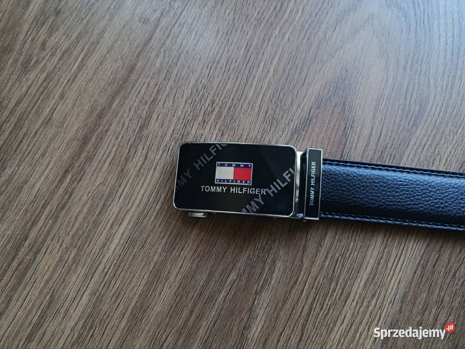 Pasek skórzany męski Tommy Hilfiger do garnituru Białystok