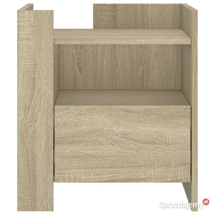 Szafka nocna dąb sonoma 45x50x50 materiał Nocne Dom i Ogród