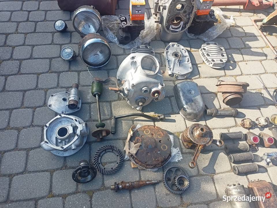 M72 z wózkiem bocznym M72 1953 r Bydgoszcz