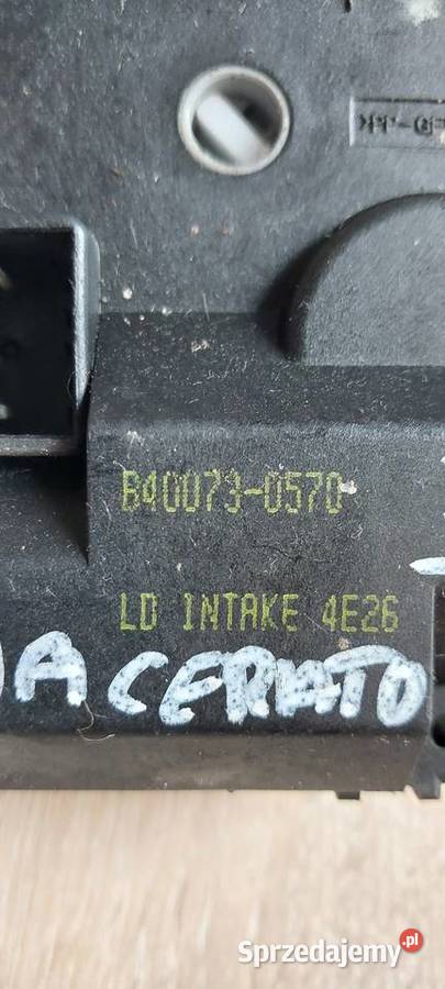 Silniczek nagrzewnicy KIA CERATO B400730570 osobowe Szczecin