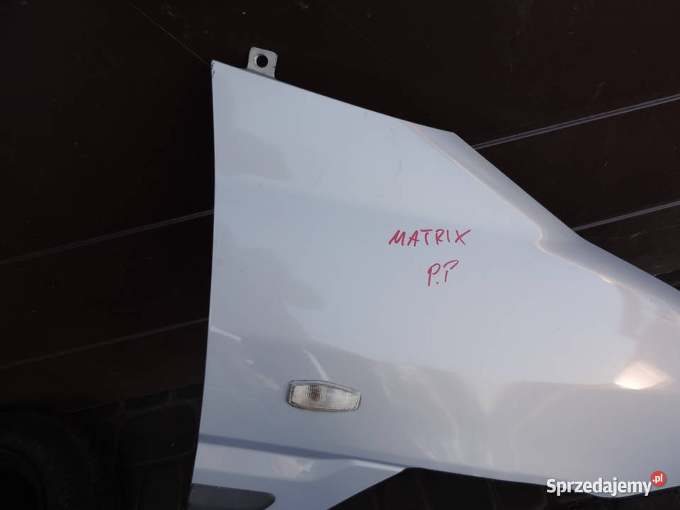 BŁOTNIK PRAWY PRZÓD HYUNDAI MATRIX KOLOR SJ małopolskie