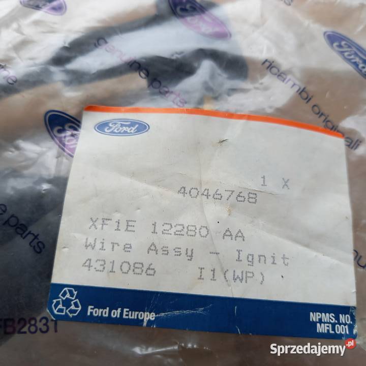 4046768XF1E12280AA Przewody zapłonowe V6 wiązka osobowe Kraków
