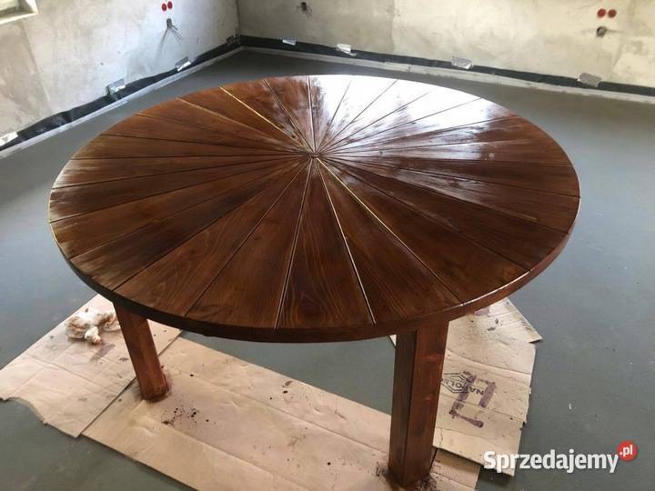 Stół ogrodowy okrągły 200 190 180 170 160 150 podkarpackie Dębica