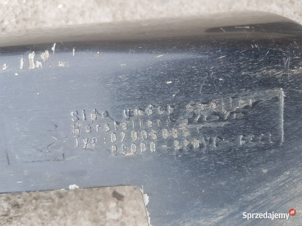 Suzuki Ignis FH 0003 listwy progowe nakładki Legnica sprzedam