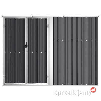vidaXL Szopa ogrodowa antracytowa 225x89x161 Krzesła ogrodowe Warszawa