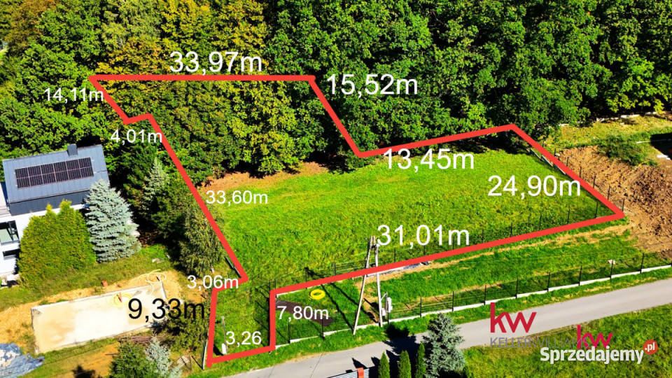 Grunt Lipowa Frezji 1423m2