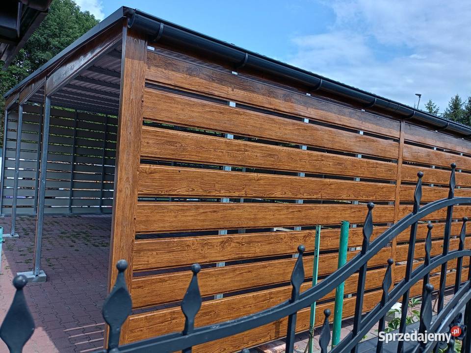 Wiata Samochodowa Wiata garażowa Carport Altany i wiaty Kraków