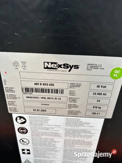 Używany wózek elektryczny Toyota 8FBM16T udźwig Jelcz-Laskowice