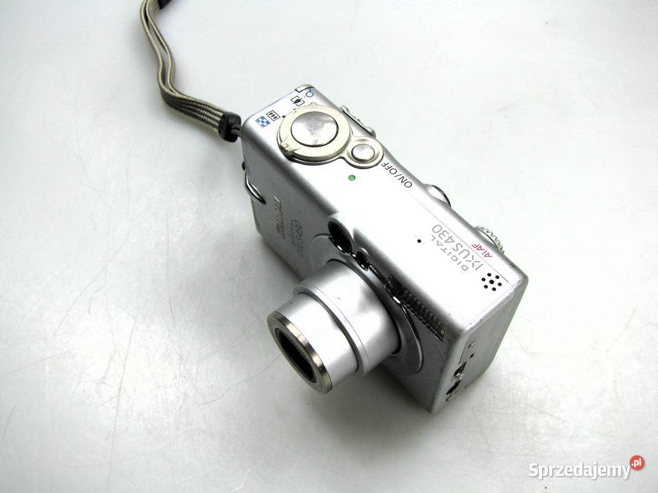 CANON IXUS 430 4MPIX APARAT CYFROWY DIGITAL Brody