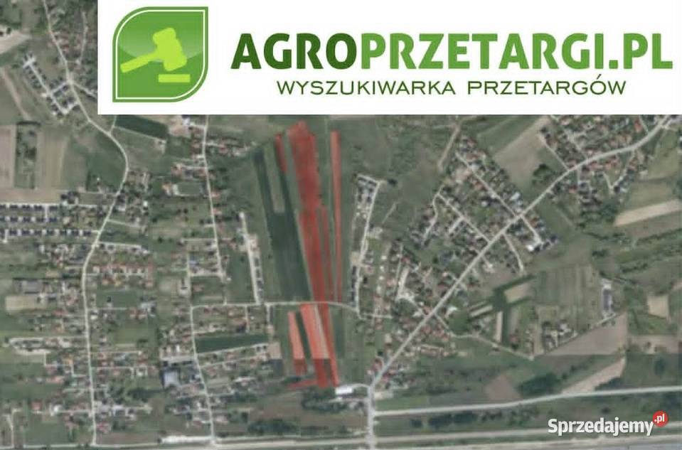 Dzierżawa 541 ha gruntu rolnego małopolskie Wieliczka