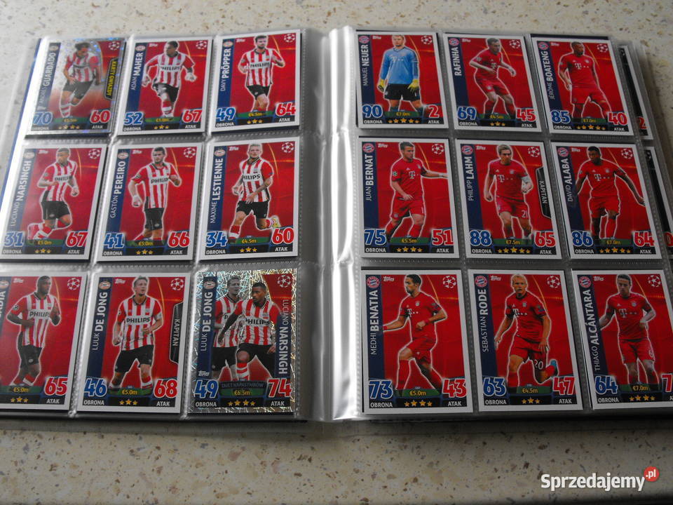 Kompletny album 500 kart topps CHL 20152016 Częstochowa sprzedam