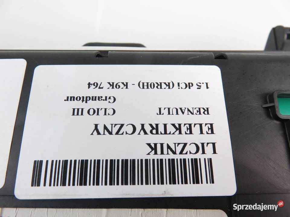 LICZNIK RENAULT CLIO III 15 dCi 8200761861S