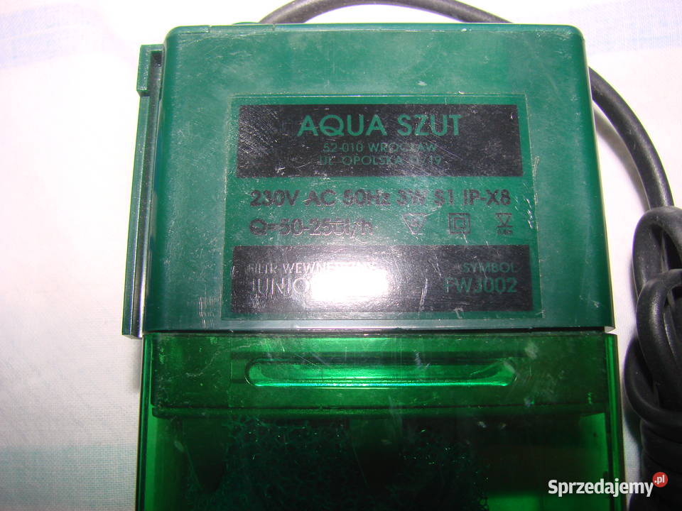 Aqua Szut Junior Plus filtr wewnętrzny pomorskie Pruszcz Gdański