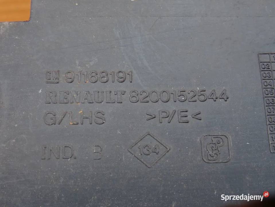 wąż rura powietrza dolot turbo 25 1135 opel osobowe Parcice