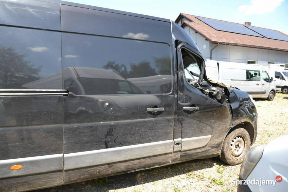 Renault Master 163 H2L3 klima NAVI czarny PDC 2299cm3 Kęty