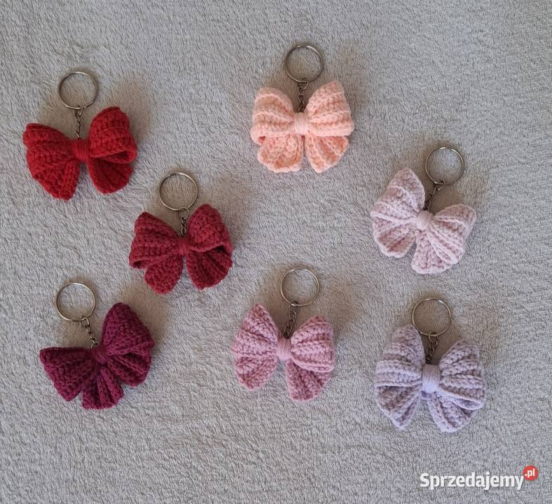 Brelok kokardka Handmade Wymysły