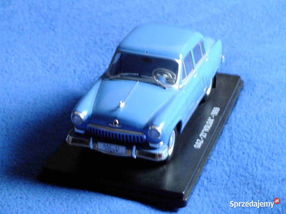 Sprzedam model GAZ 21 Wołga 1959 124 samochody Gdańsk