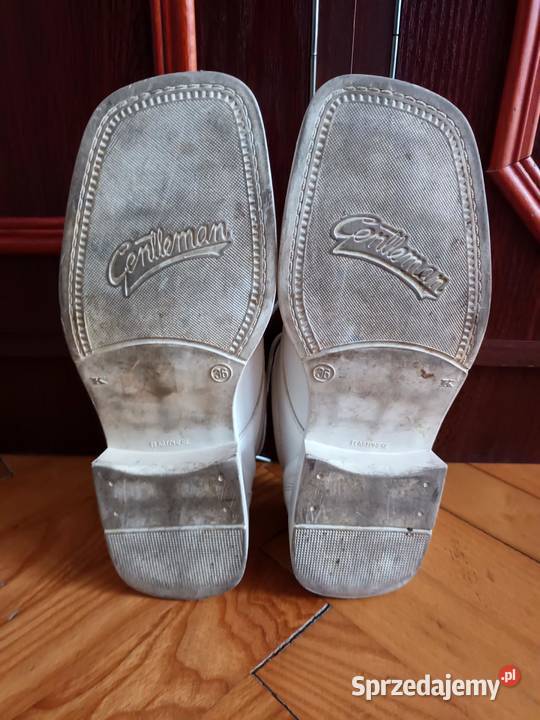 Buty komunijne chłopięce białe Gentleman 36 Rzeszów sprzedam