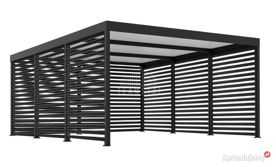 CarPort PREMIUM wiata samochodowa 4x55 zabudowa Toruń