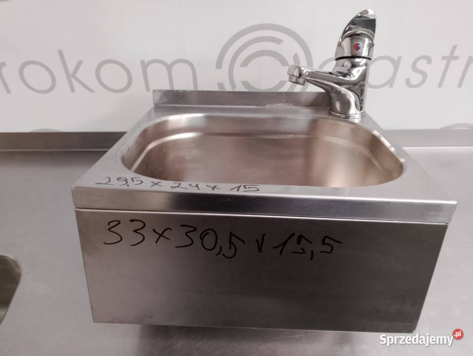 Umywalka nierdzewna zabudowana 33x305x155 Wrocław