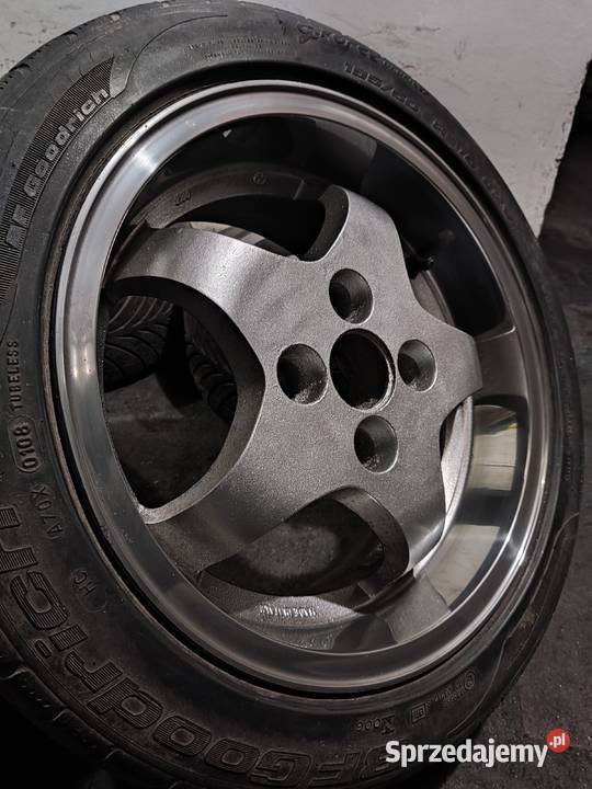 Kultowe MIM 15 7J 4x108 polerowane ranty opony Opole