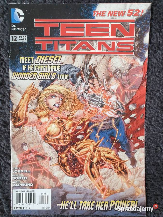 Teen Titans zestaw 9 komiksów DC USA Książki i Podręczniki Gdynia