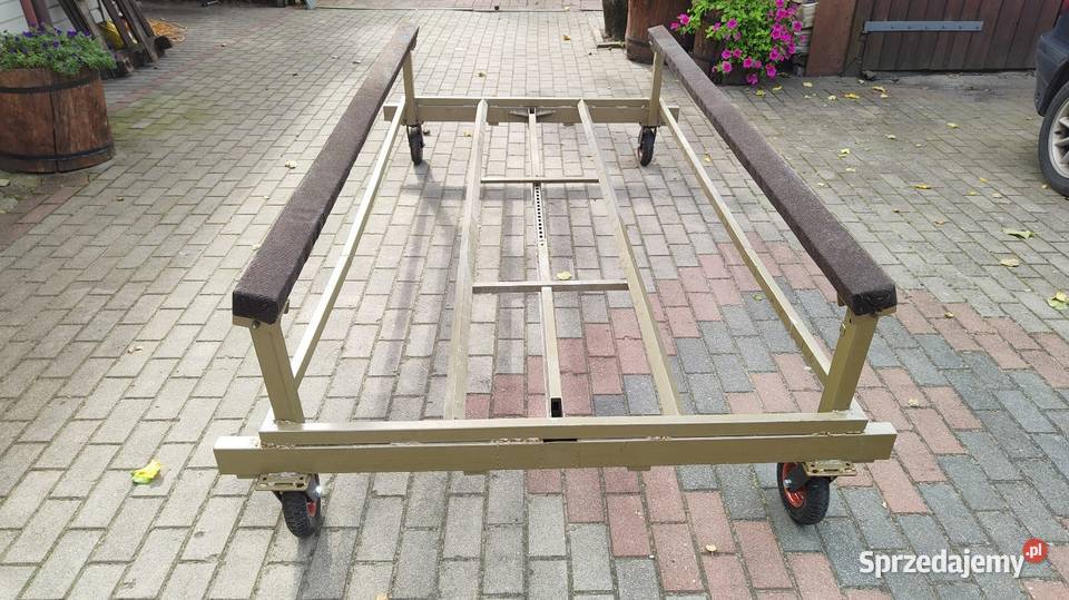 Wózek stojak do łodzi motorowej jachtu Augustów sprzedam