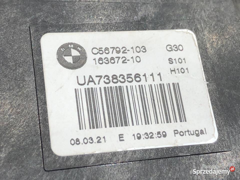 DOCIĄG KLAPY TYŁ BMW G30 7383561 44 625 osobowe