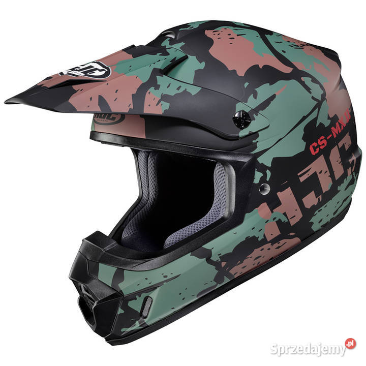 Offroadowy kask cross atv HJC CSMX II CSMX2 Motoryzacja lubuskie Trzciel