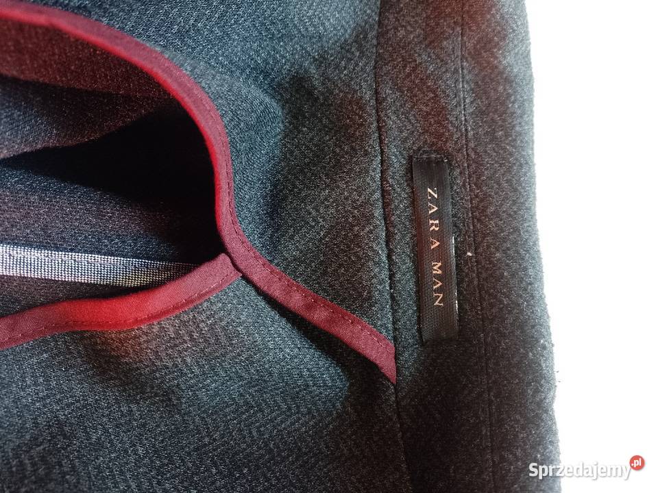 48M ZARA Marynarka biznesowa z Madrytu Moda i Styl Kraków