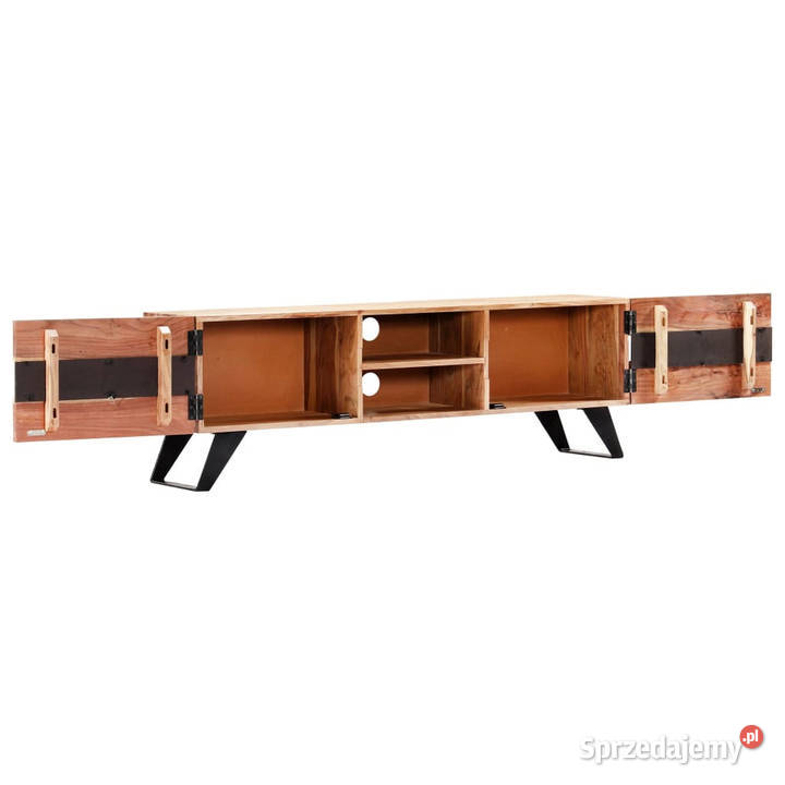 Szafka pod TV 140x30x45 lite drewno akacjowe mazowieckie Warszawa