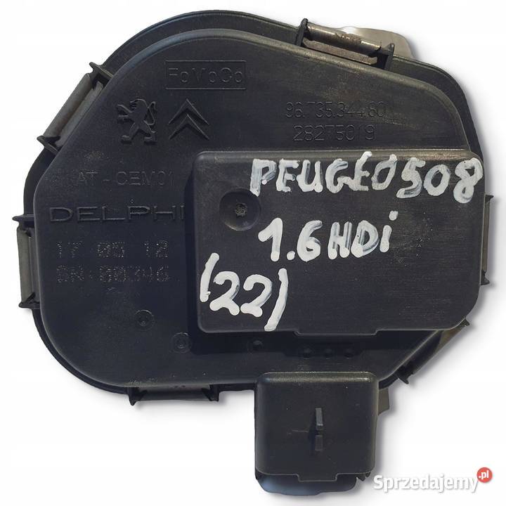 PRZEPUSTNICA Peugeot 508 16 HDI 9673534480 Chełm sprzedam