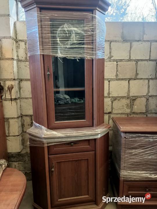 Zestaw mebli komody szafa witryna Przeźmierowo