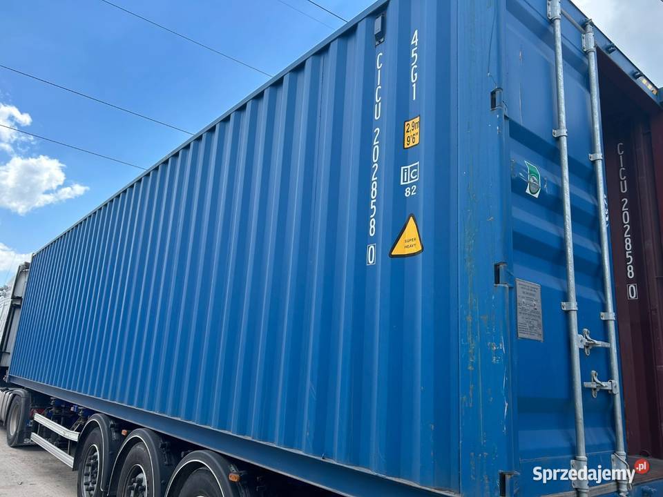 Kontener magazynowy 12m 6799 netto Warszawa