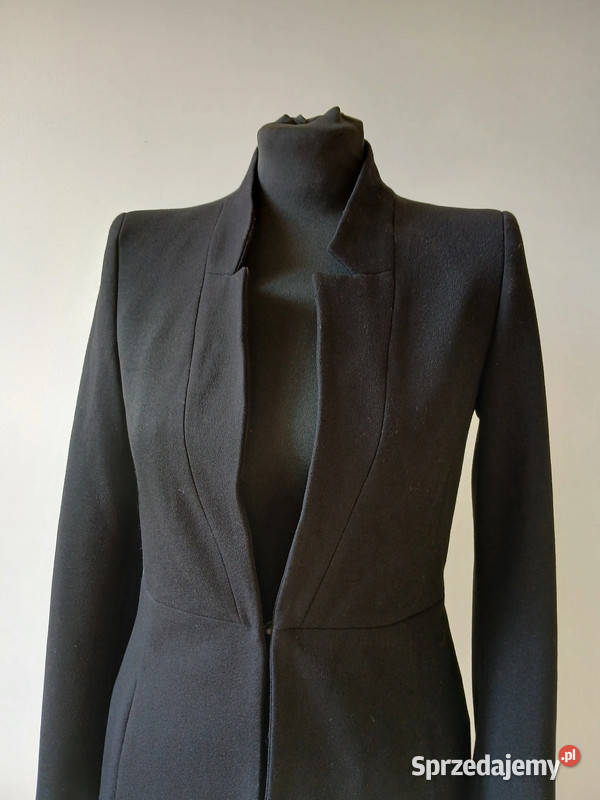 Elegancka marynarkażakiet płaszczyk damskiczarna Kielce sprzedam