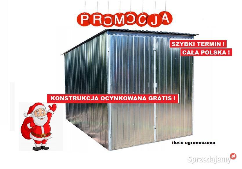 Garaż Blaszak Garaże PRMOCJA SZYBKO i TANIO CAŁA Łódź