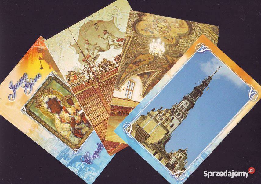 K Poczt Jasna Góra widoki 4 poz śląskie Gliwice