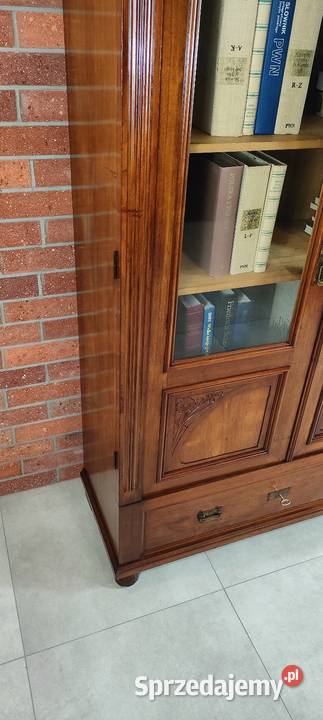 Ekskluzywna biblioteka witryna secesyjna Łagów