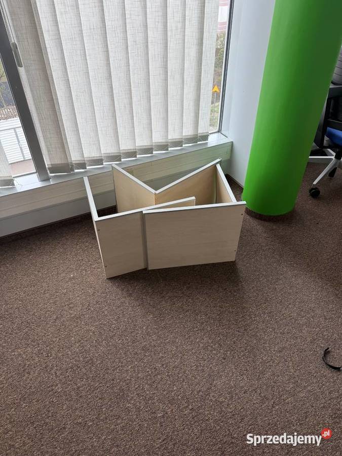 Biurka drewniane narożne biurowe