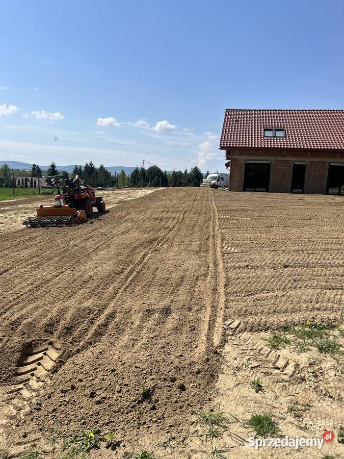 Usługa glebogryzarka separacyjna prace ogrodowe
