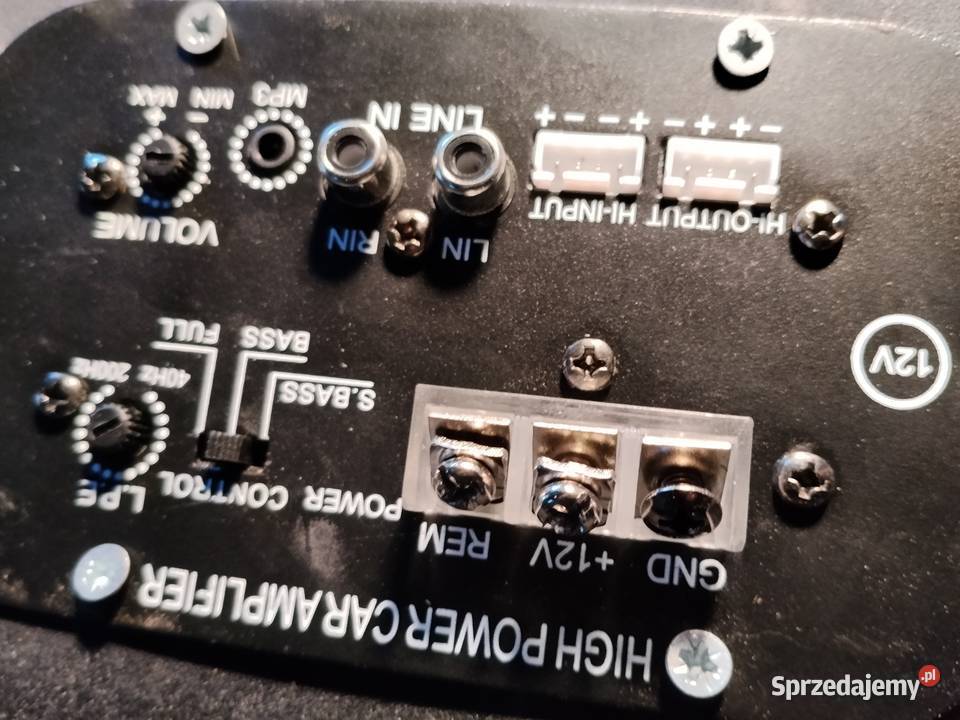 Aktywna Tuba basowa Sound Barrier 250 mm Jawor