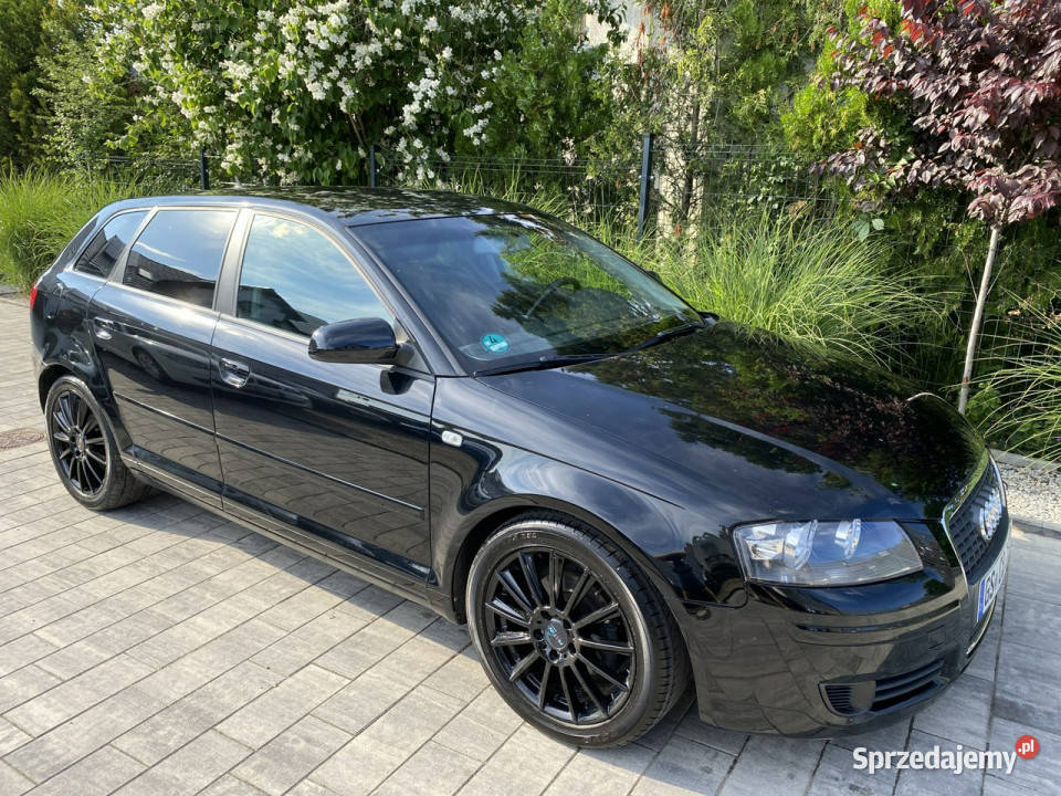 Audi A3 16 MPi zadbana oryginalny przebieg 8P czarny